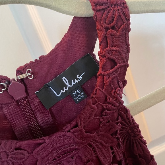 Lulu’s “Love Poem” dress in Magenta. Size XS. - Picture 5 of 5